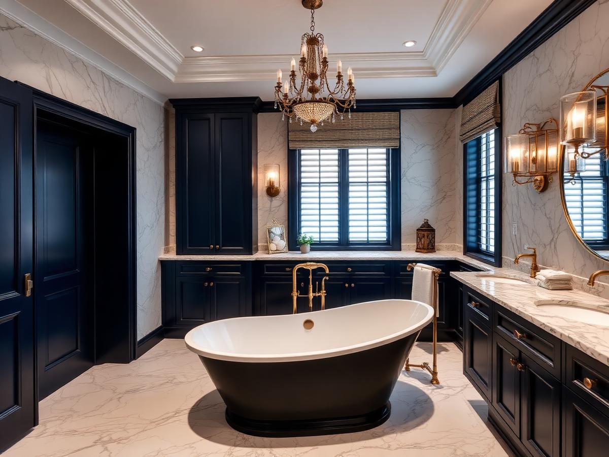 Luxe badkamer met vrijstaand bad in Eindhoven